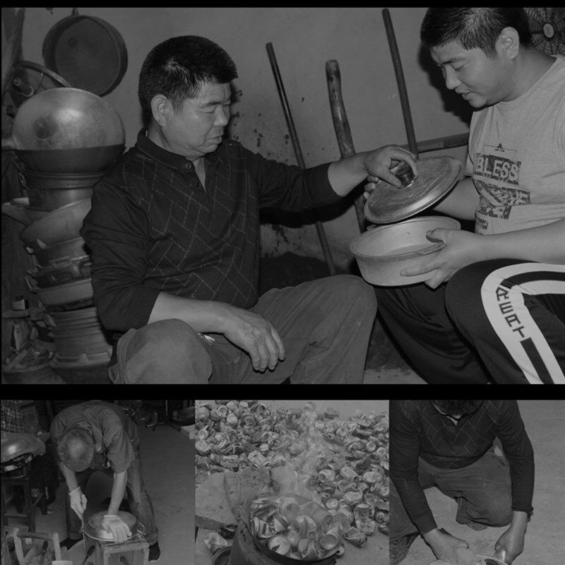大号铝锅 蒸锅 汤锅 地锅 行军锅 加厚铸铝锅 老式蒸粉皮无涂层