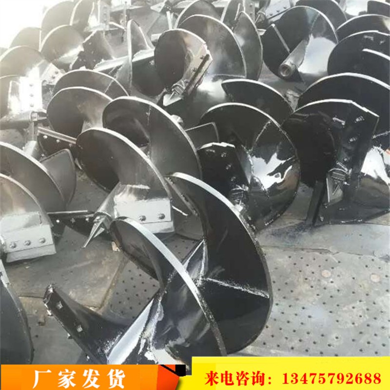 大打挖坑机拖拉机挖树坑机 钻头钻孔机螺旋钻型坑机地钻坑机