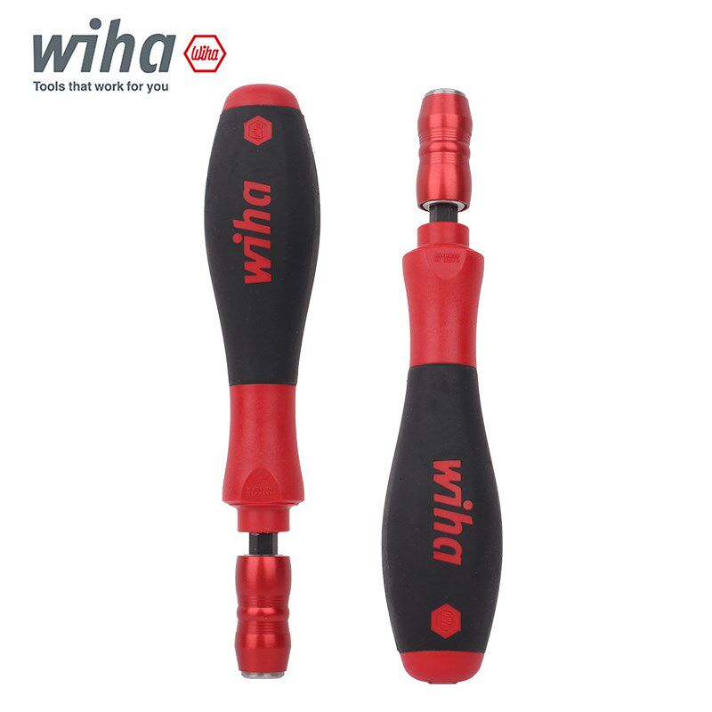 德国wiha威汉磁性快松螺丝刀手柄进口多功能1/4批头螺丝批工具387