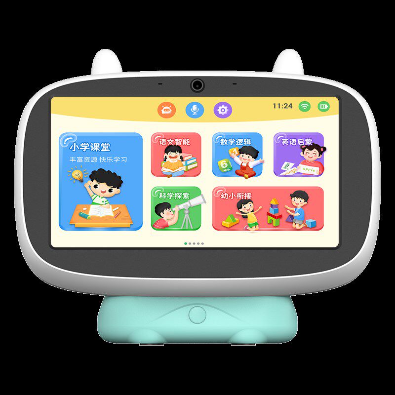 儿童智能机器人早教学习机0-3岁婴幼故事点读机宝宝益智平板电脑6