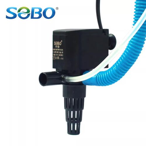 SEBO松宝鱼缸潜水泵水族箱WP-3880多功能三合一过滤器循环抽水泵