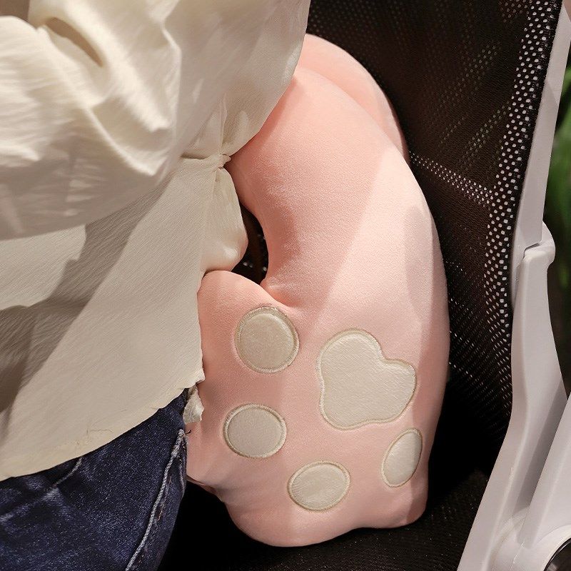 可爱猫爪u型枕头护颈枕飞机旅行枕长途高铁睡觉神器脖子靠枕u形枕