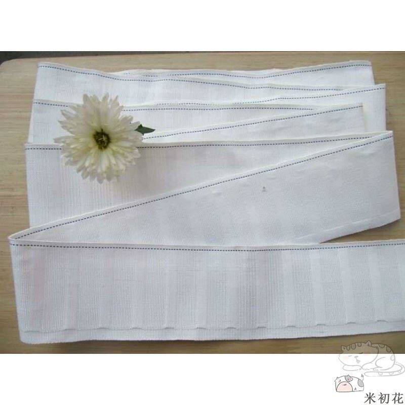 窗帘边固定窄布带白布带条布袋带条挂钩式附件窗帘上的布带辅料