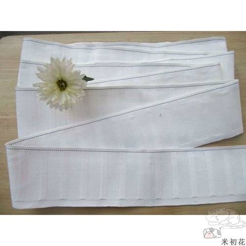 窗帘边固定窄布带白布带条布袋带条挂钩式附件窗帘上的布带辅料