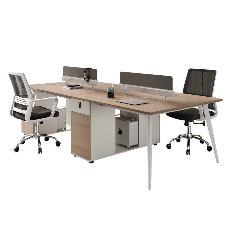 员工办公桌4人位简约款职员桌办公室桌椅组合办公台