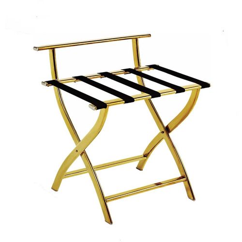 南方酒店客房金属行李架方管不锈钢简约宾馆民宿客栈行李箱放置架