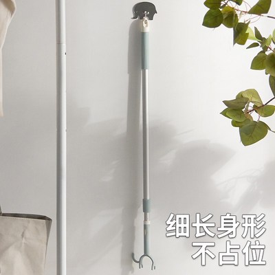撑衣杆可伸缩晾衣杆一根叉丫家用阳台取晒衣服撑杆挑衣叉杆挂衣杆