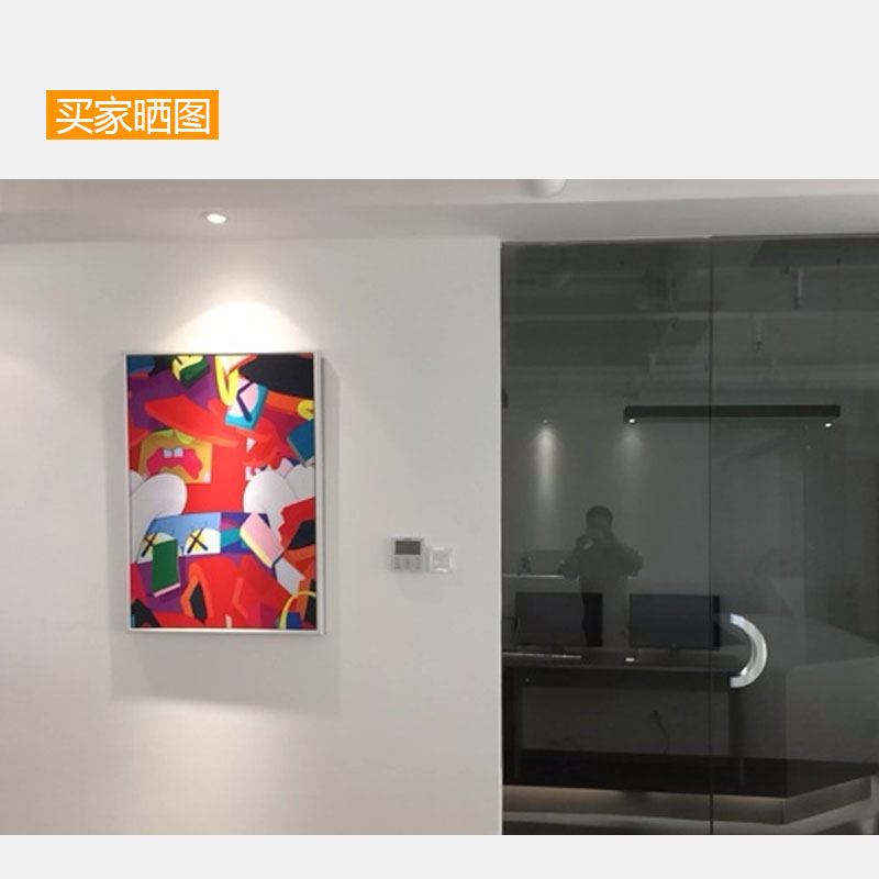 现代简卫软装设计公司装饰画酒店s所样板房画kaw会挂画前约无框画