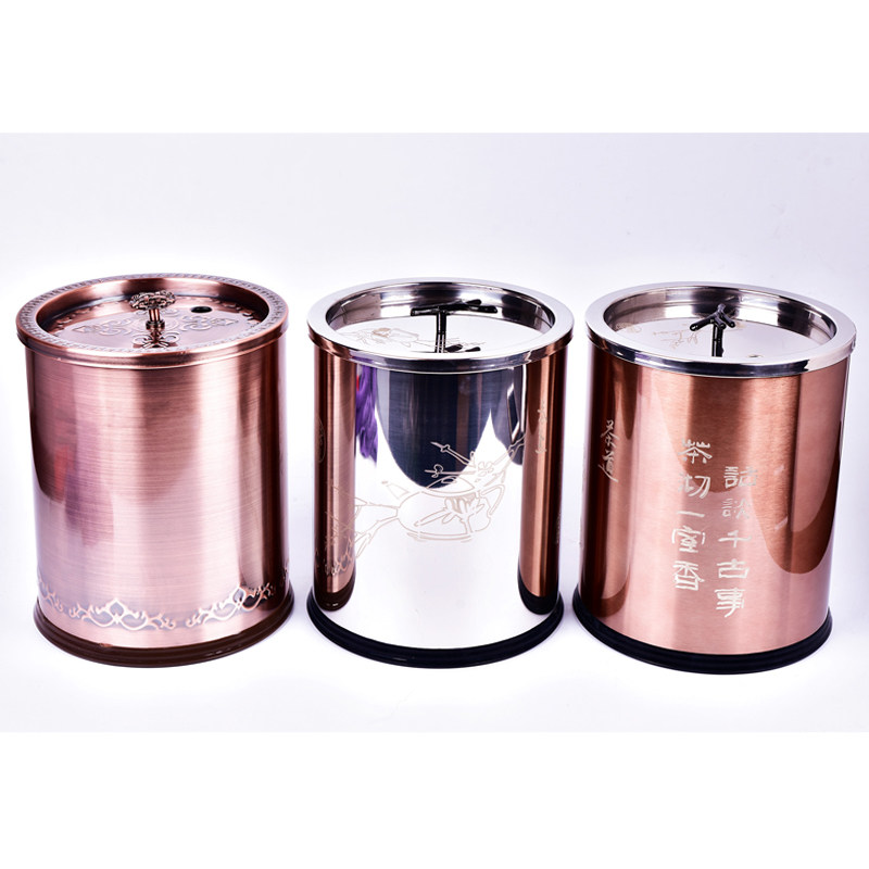 不锈钢茶水桶茶渣桶排储水茶叶垃圾桶功夫茶具配件接水茶台废水桶