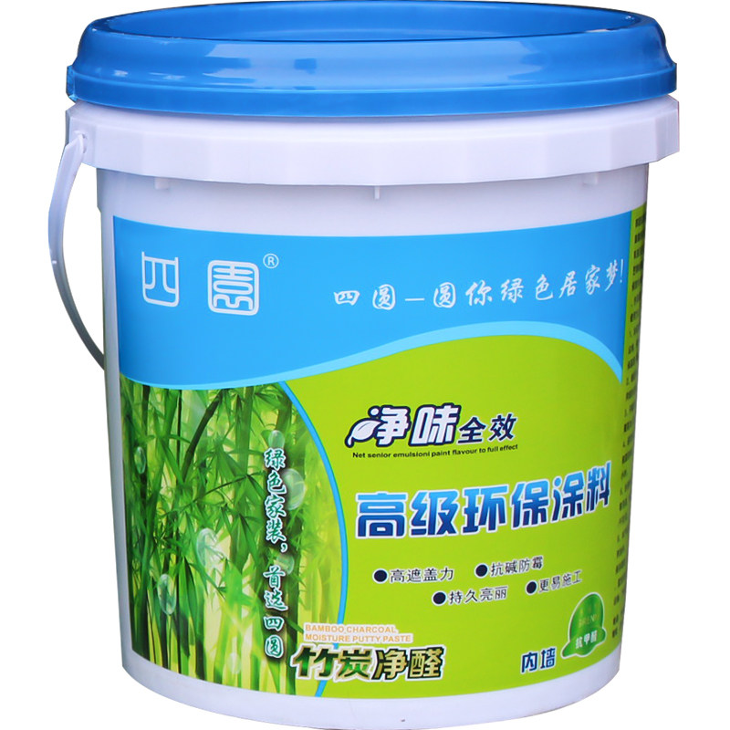 家用内墙乳胶漆粉刷墙漆室内自墙无味毛坯房刷面涂料大桶包装20KG