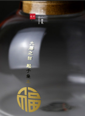 琅沐猪储钱罐可存可取玻璃软木硬币储蓄罐透明饰品摆件婚嫁礼品