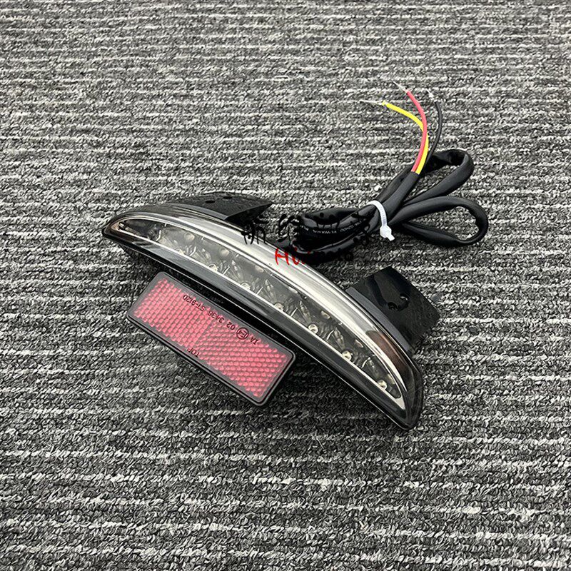 哈雷XL883 XL1200N X48改装短款后挡泥板LED尾灯转车灯行车灯刹向
