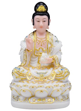 包天女娲娘娘神像汉白玉补邮娲皇大地之母女阴娘娘12寸16家用供奉