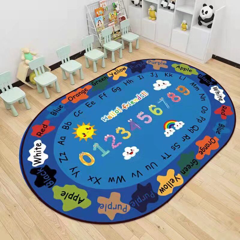 幼儿园早教中心室内地垫儿童卡通音乐教室阅读区地垫地毯
