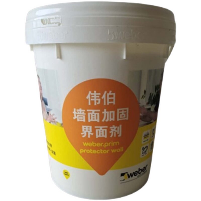 圣戈班伟伯墙面界地剂水泥基防水防霉渗透加固剂止固防面起灰脱粉