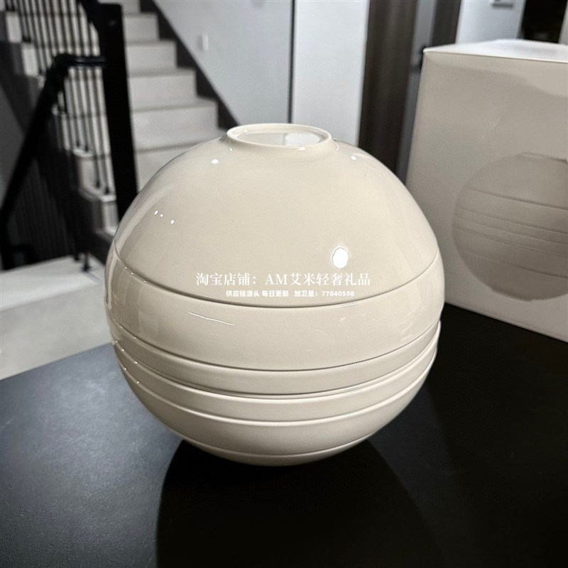 欧式创意球形骨瓷餐球新款咖啡勺心境蛋不锈钢西餐具礼盒软装摆件