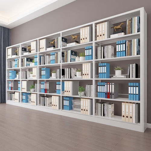 钢制图书馆书架学校专用书店阅览室单面双面资料架档案架家用书架