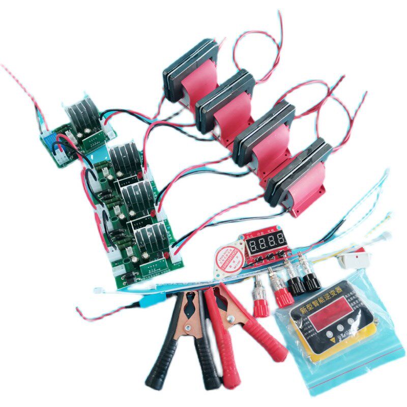 12v 大功率高压包驱动板套件主体免焊接电子升压器配件