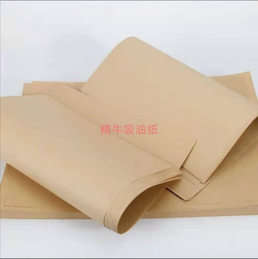 烤鸭炸鸡吸油纸手撕鸭纸铁板鸭食品级打包纸淋膜牛皮打包吸油纸