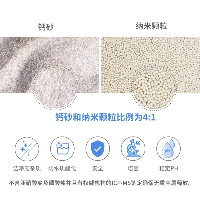 迈原纳米砂鱼缸鲷景沙海缸底砂三湖慈造光生南美缸装饰沙培菌沙子