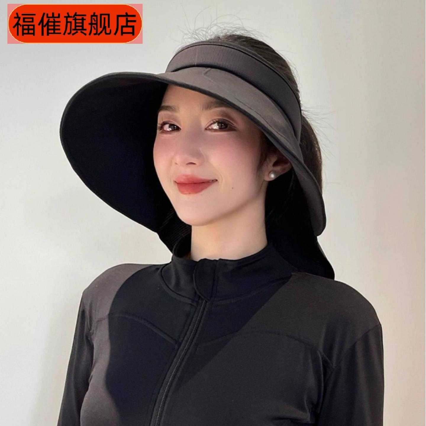 春款蛋卷防晒帽大帽檐遮脸遮阳女