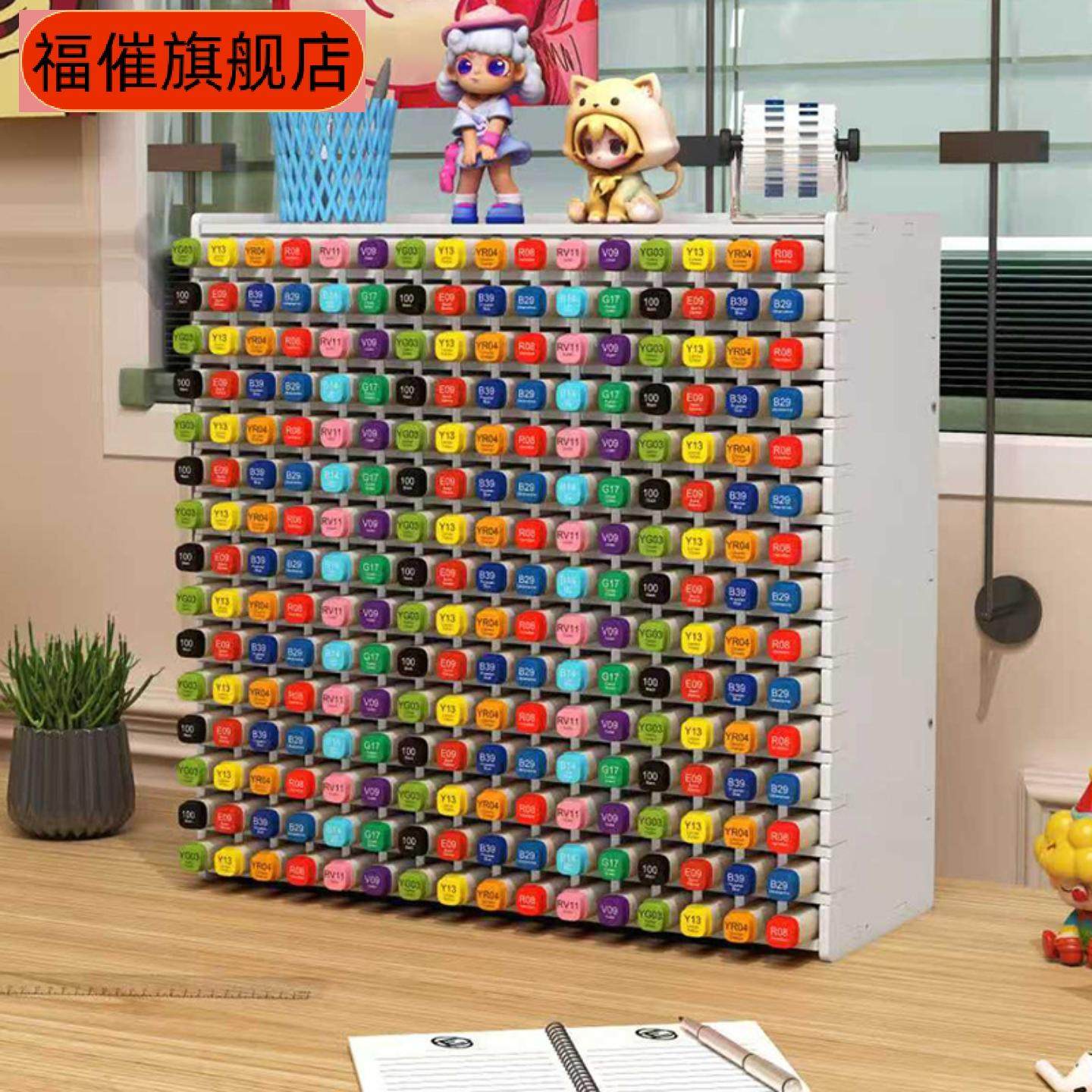 新款儿童马克笔笔筒创意可爱桌面收纳盒大容量斜插文具置物架,节庆用品/礼品,笔筒,淘宝优惠券,粉丝福利购,淘宝优惠卷