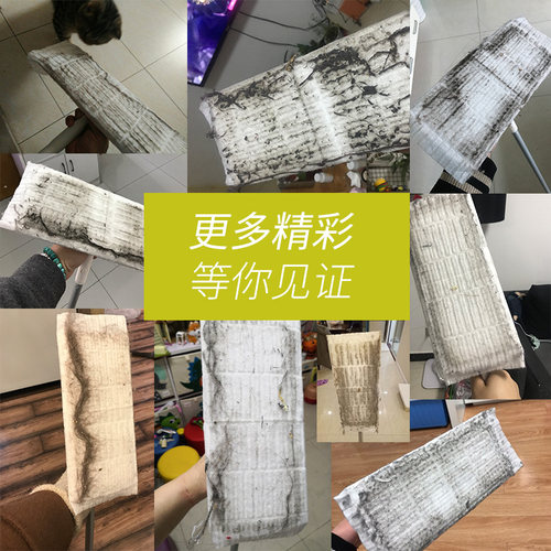 inWE纸IA静电除尘J吸尘纸湿地无尘纸一次性拖地擦巾吸毛发灰尘8包