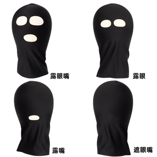 SM情趣头套角色扮演另类道具弹力布透气调教面罩夫妻房事成人用品
