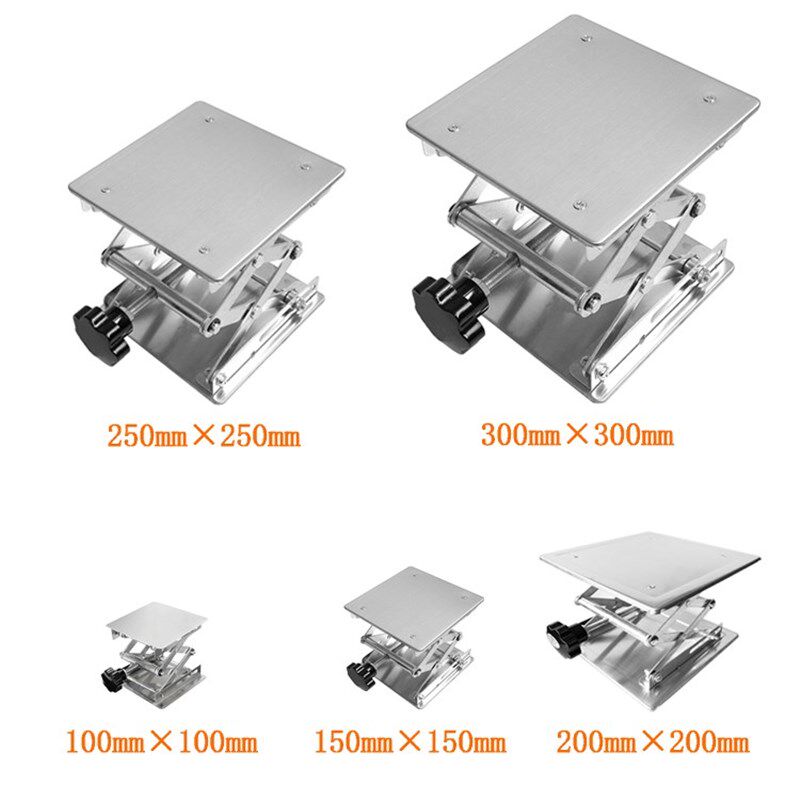 实验室不锈钢升降台物理电动升降器手动控制升降台升降架实验室用