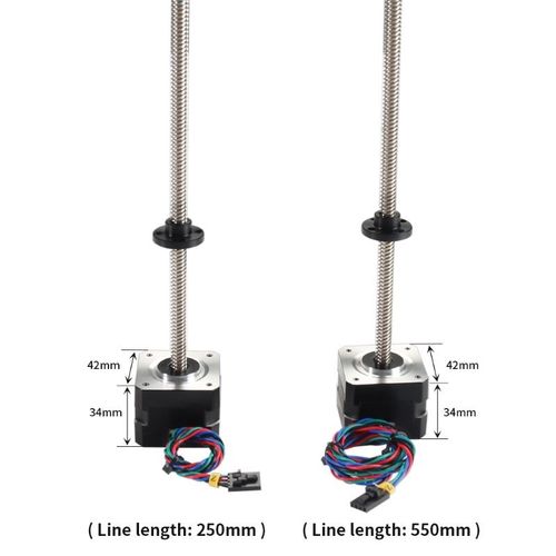 Prusa MK3/MK3S+3D打印机配件X/Y/E轴双Z轴42丝杆步进电机套件