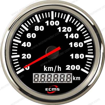 ECC改装车汽车电车房车卡车脉冲信号速度里程表0-200KM/H