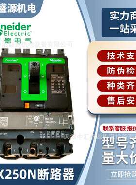 nsx250n断路器36KA50kA70kA塑壳125A160A200A250A配电电动机保护
