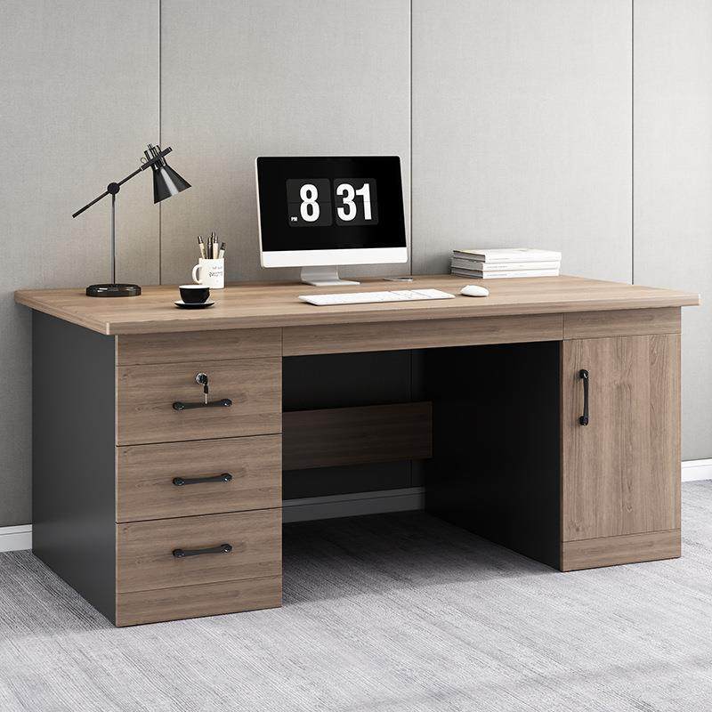 办公桌家用电脑台式带抽屉书桌老板桌简约现代办公室职员桌椅,模玩/动漫/周边/娃圈三坑/桌游,模型制作工具/辅料耗材,淘宝优惠券,粉丝福利购,淘宝优惠卷