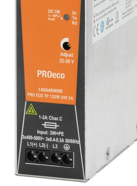 魏德米勒电源PROECO72/120/240/480/960W24V卡导轨式开关电源