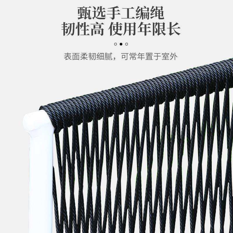 户外桌椅藤椅组合室外阳台别墅庭院休闲沙发露台花园防水防晒藤编