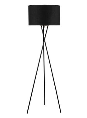 落地灯现代简约客厅沙发边卧室书房金属三脚架黑色跨境亚马逊ebay