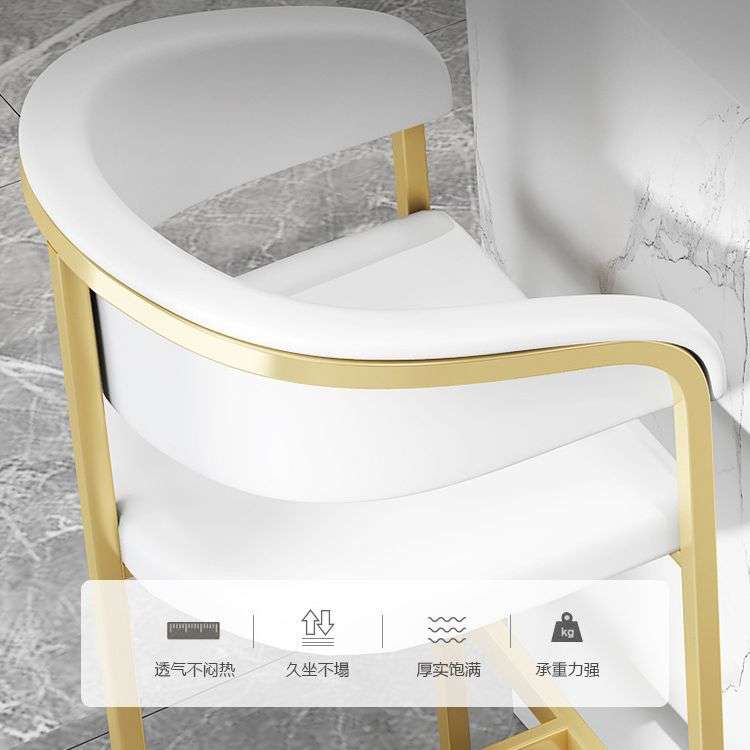 轻奢吧台椅高脚凳吧台凳高凳子岛台现代北欧简约酒吧吧椅前台椅子