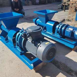 矿用防爆炮泥机厂家矿山开采便携液压多用途进料加工挤泥机练泥机