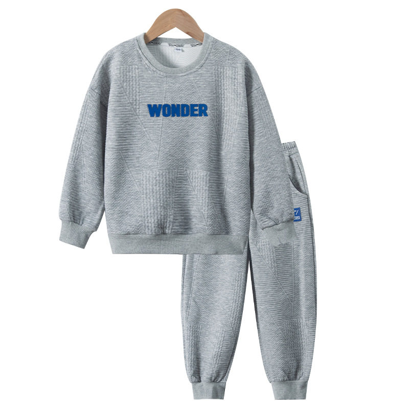 2025新款潮牌童装男童套装秋装炸街儿童衣服帅气中大童卫衣秋,童装/婴儿装/亲子装,儿童运动套装,淘宝优惠券,粉丝福利购,淘宝优惠卷