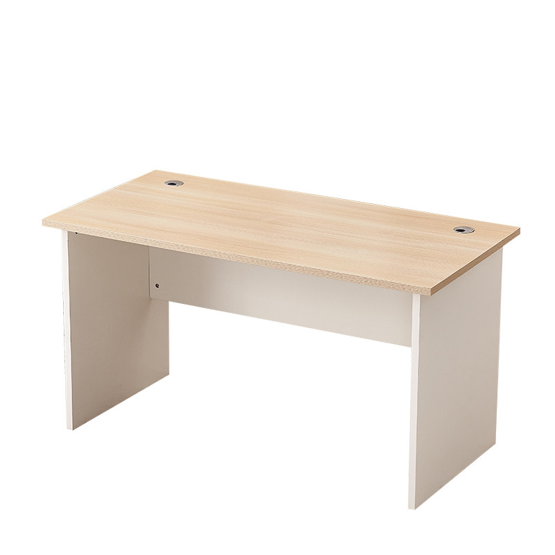 简易单人办公桌职员办公室电脑桌椅组合家用空架桌加宽加厚