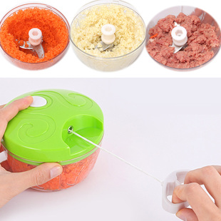 手摇搅菜碎菜机家用手动绞菜器切蔬菜搅碎饺子馅打姜剁辣椒粉碎机