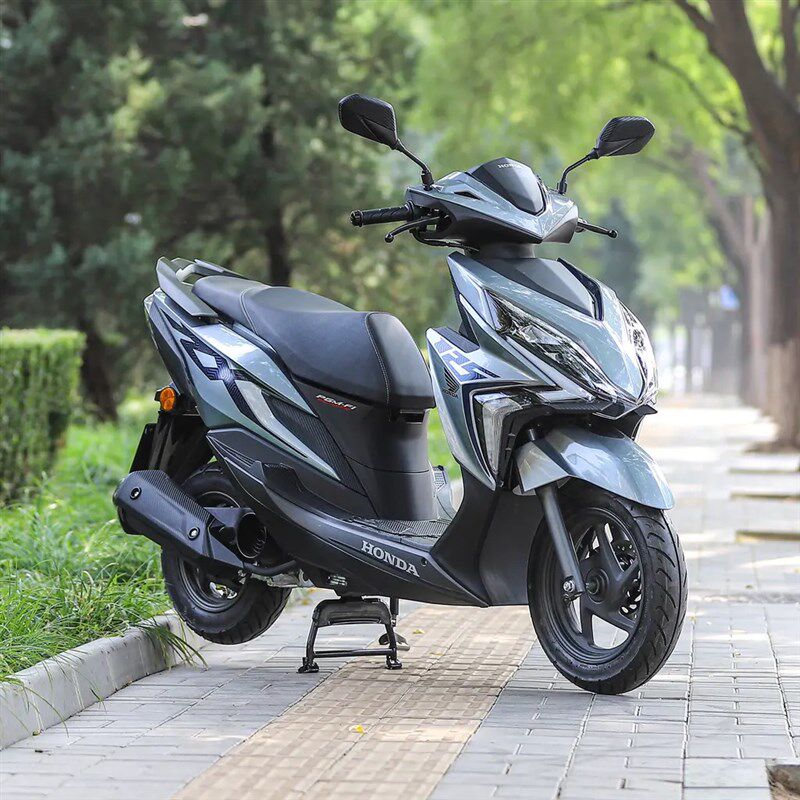 本田裂行rx125cc摩托车男女外卖代步燃油助力省油踏板车整车
