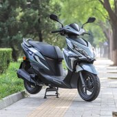 本田裂行rx125cc摩托车男女外卖代步燃油助力省油踏板车整车