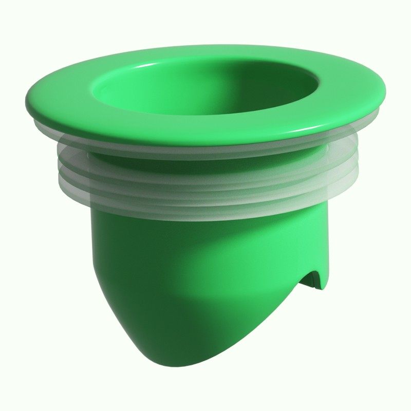 地漏防臭器下水道堵口器管通用型卫生间防返臭反味神器防虫盖芯心