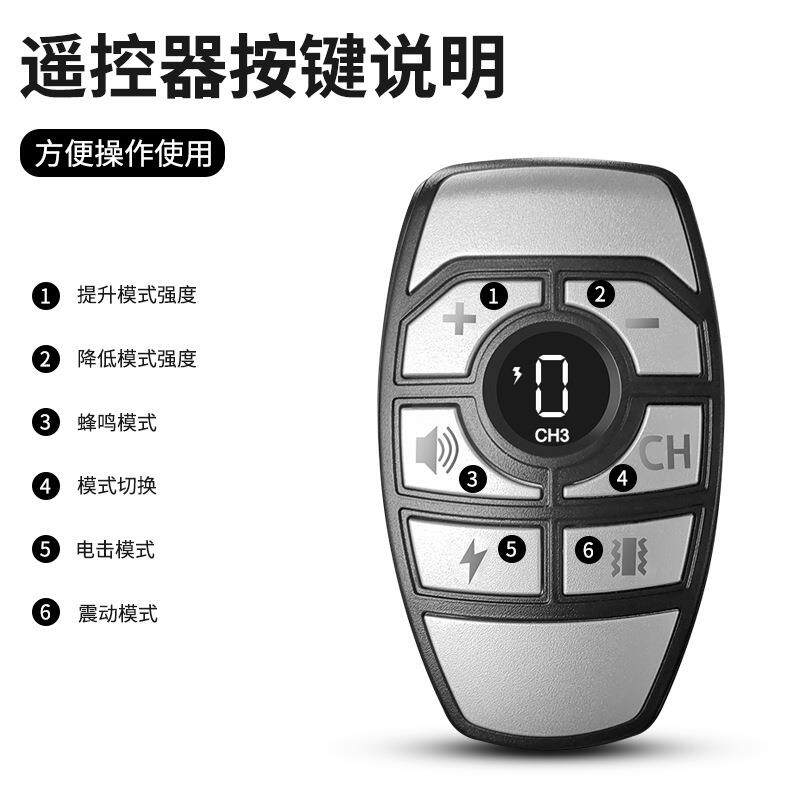 新款小型智能电子训狗器 1000米遥控训练范围 安全训练不伤狗