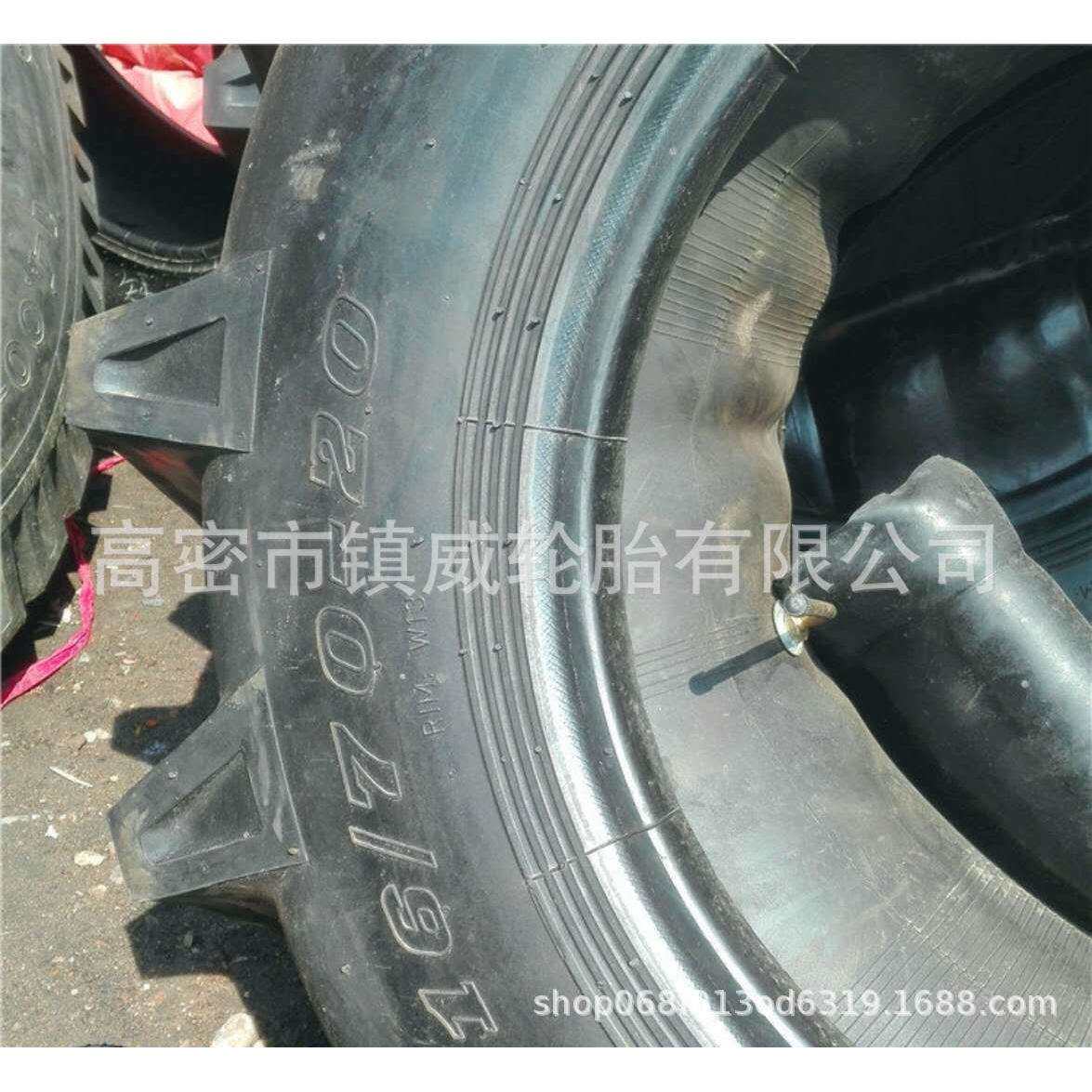 农机拖拉机水田轮胎 16/70-20 农用轮胎人字花纹
