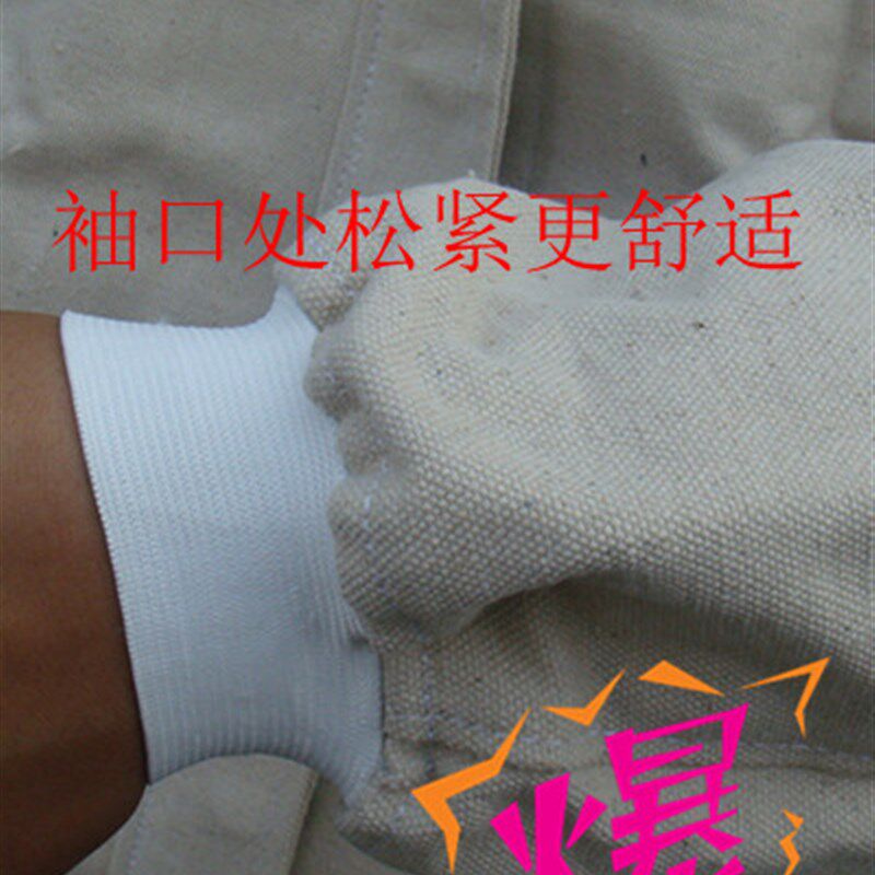 白色防粉尘服 防 衣沙粉 防护服 喷砂服尘帆布防沙服喷沙衣防尘服
