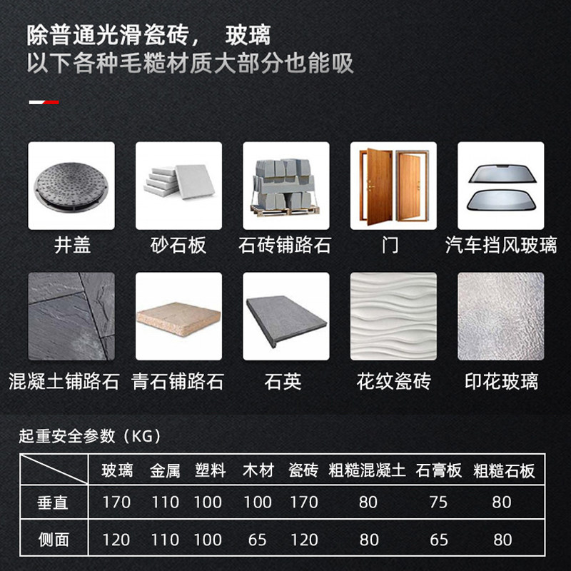 GR强BO格勒堡新款自动补压A力搬玻大板瓷砖运璃地砖大理石吸提器