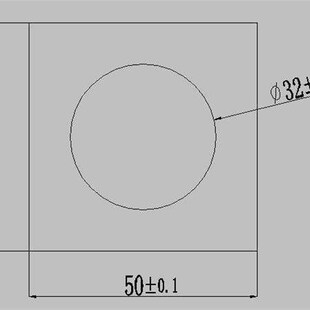 50*50*32孔 方管 圆管 铝型材