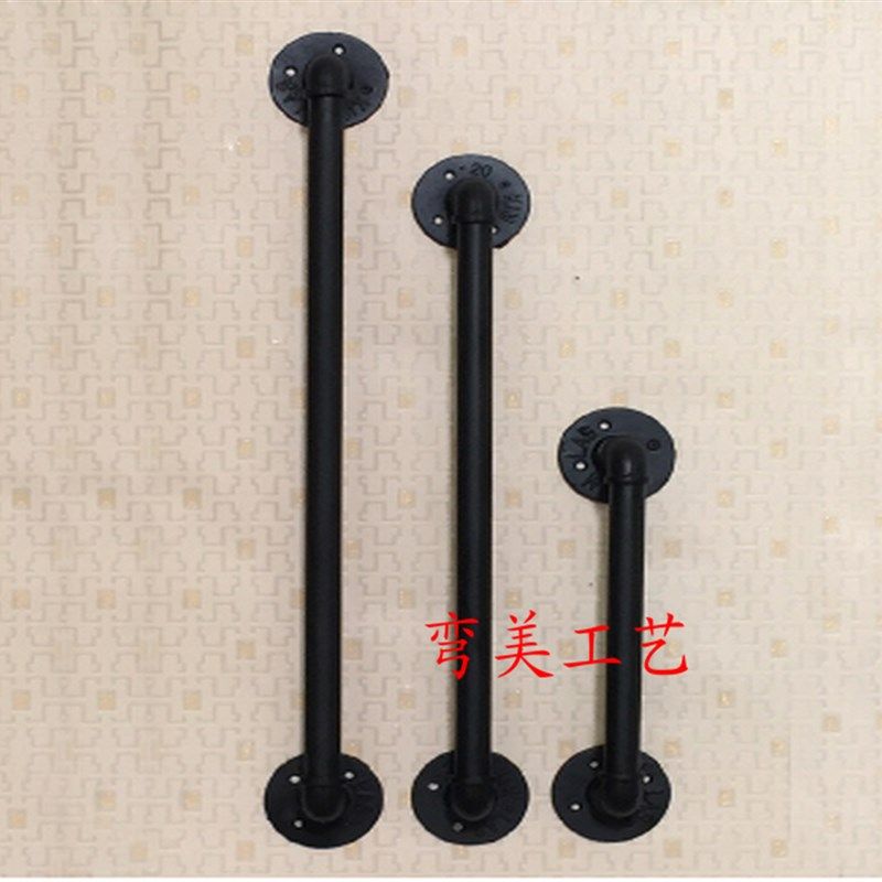 定制复古铁艺水管工业风拉手创意艺术欧式大门橱柜门把手拉手明装,住宅家具,拉手,淘宝优惠券,粉丝福利购,淘宝优惠卷